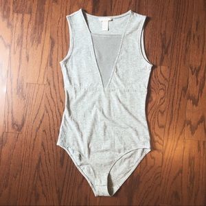 BODYSUIT WITH MESH